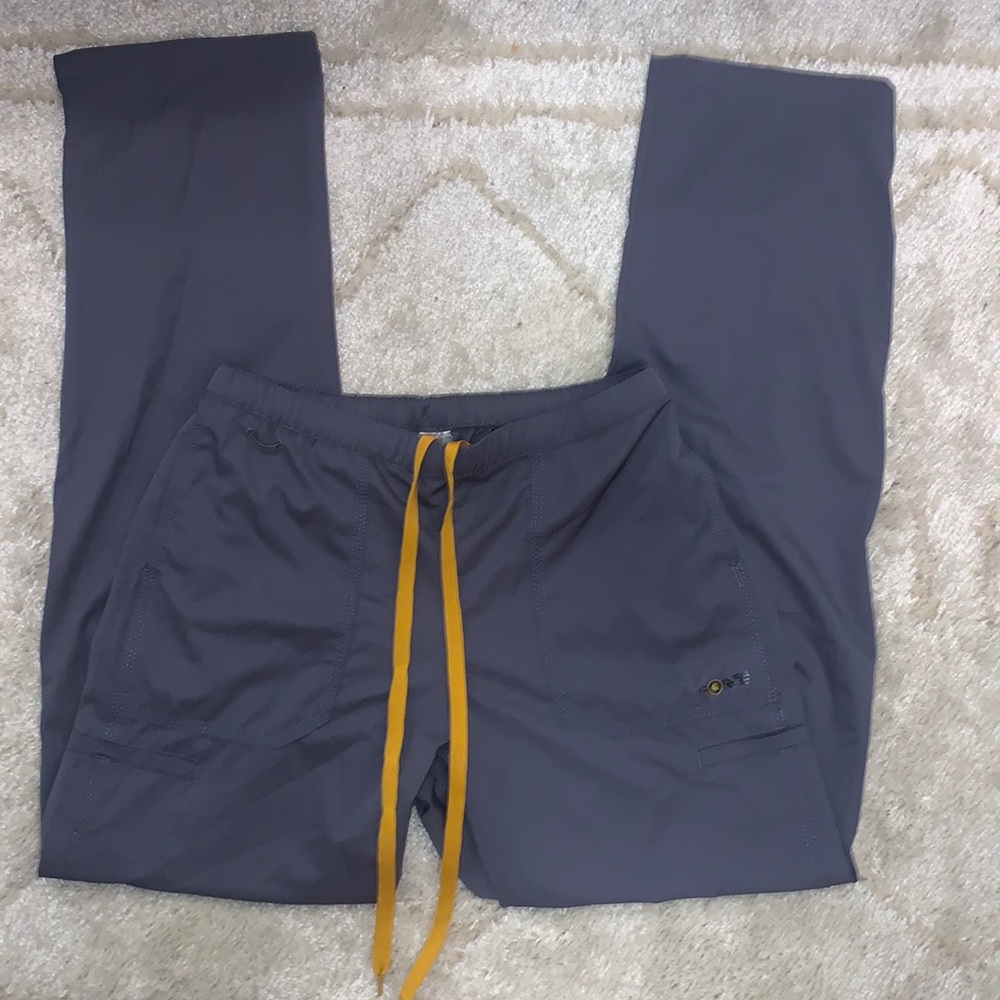 Carhartt Ladies Gray Straight Leg Scrub Pant